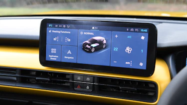 Jeep Avenger - infotainment screen