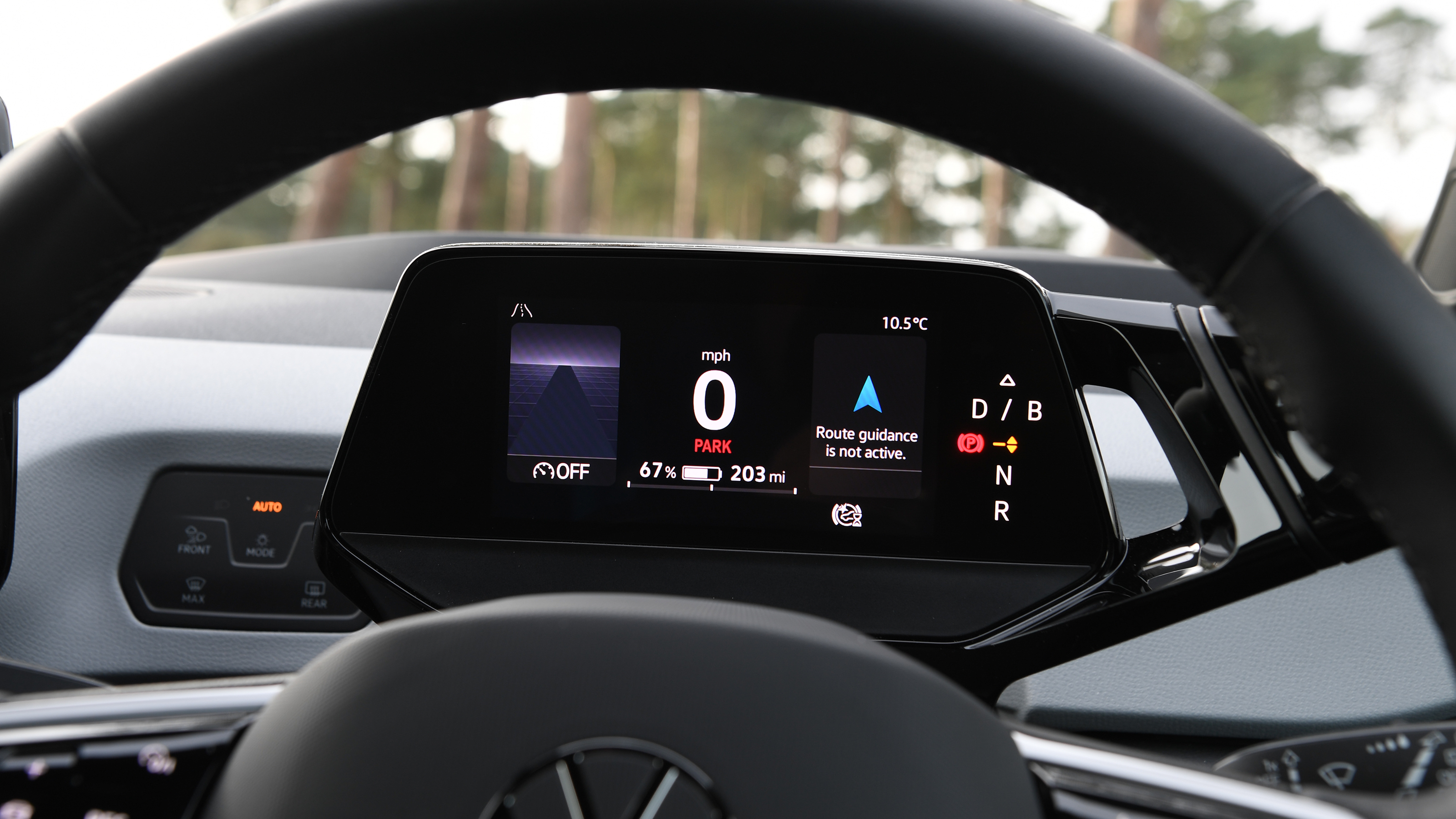 Volkswagen ID.3 - dashboard screen