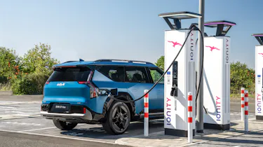Kia EV9 charging