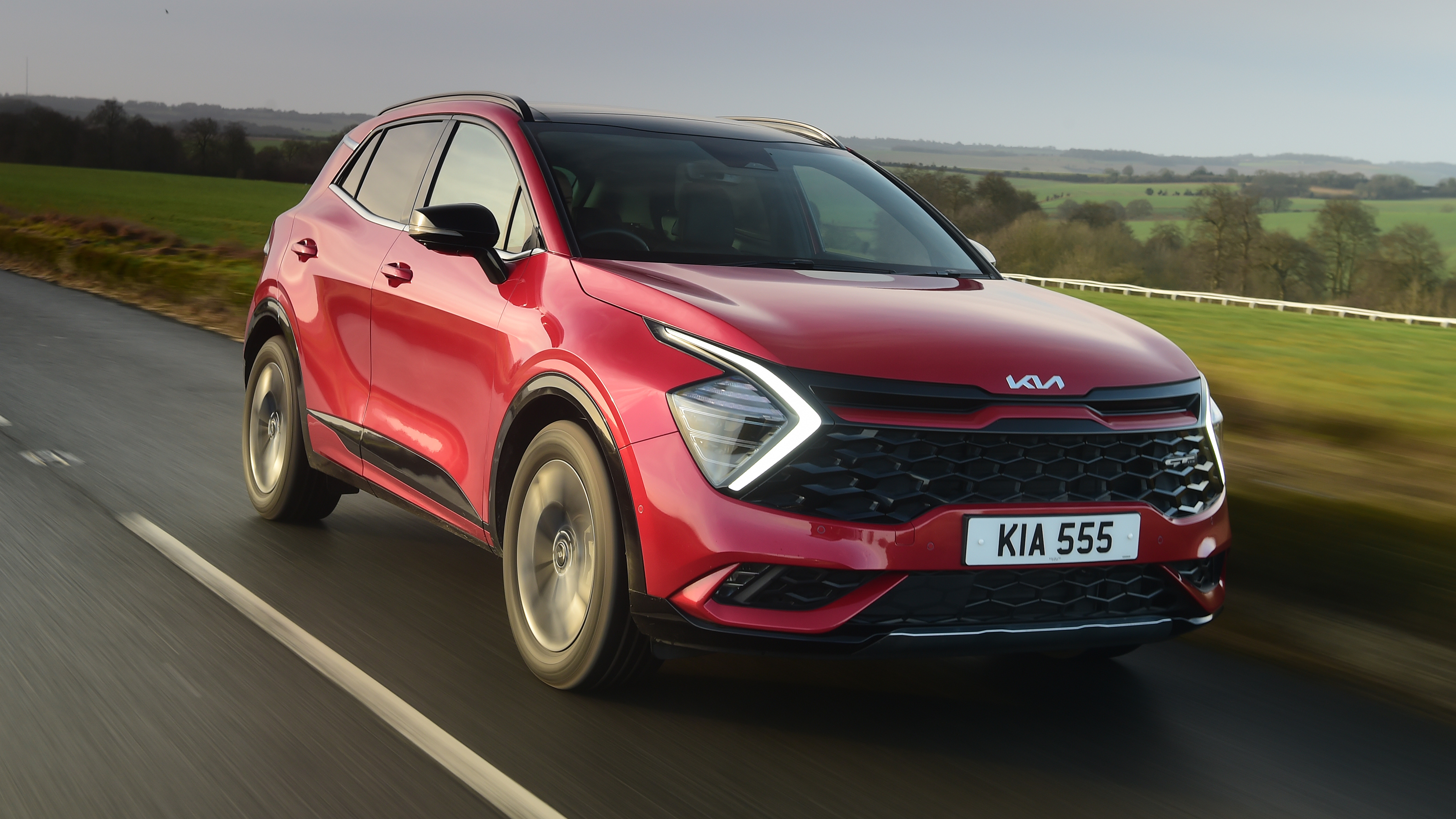 Kia Sportage - front tracking