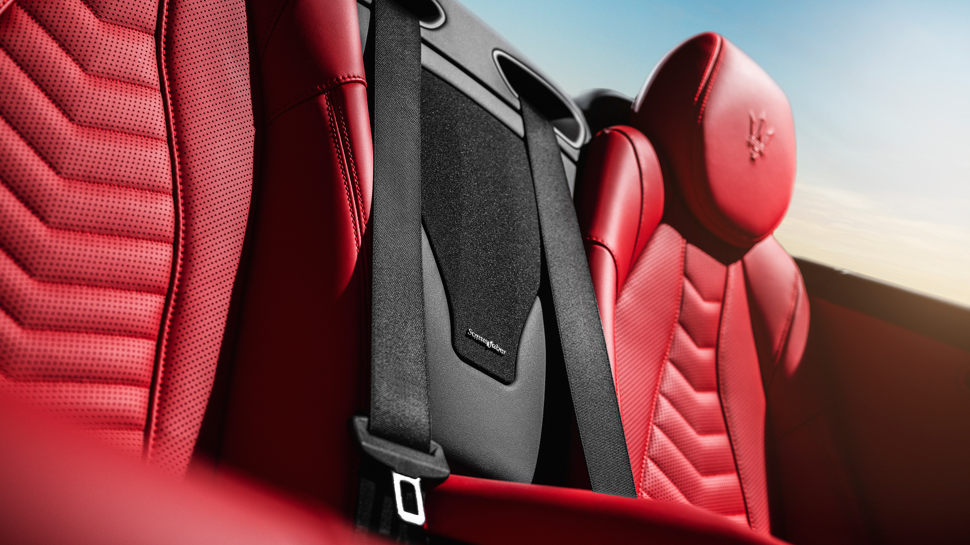 Maserati GranCabrio Trofeo - seats
