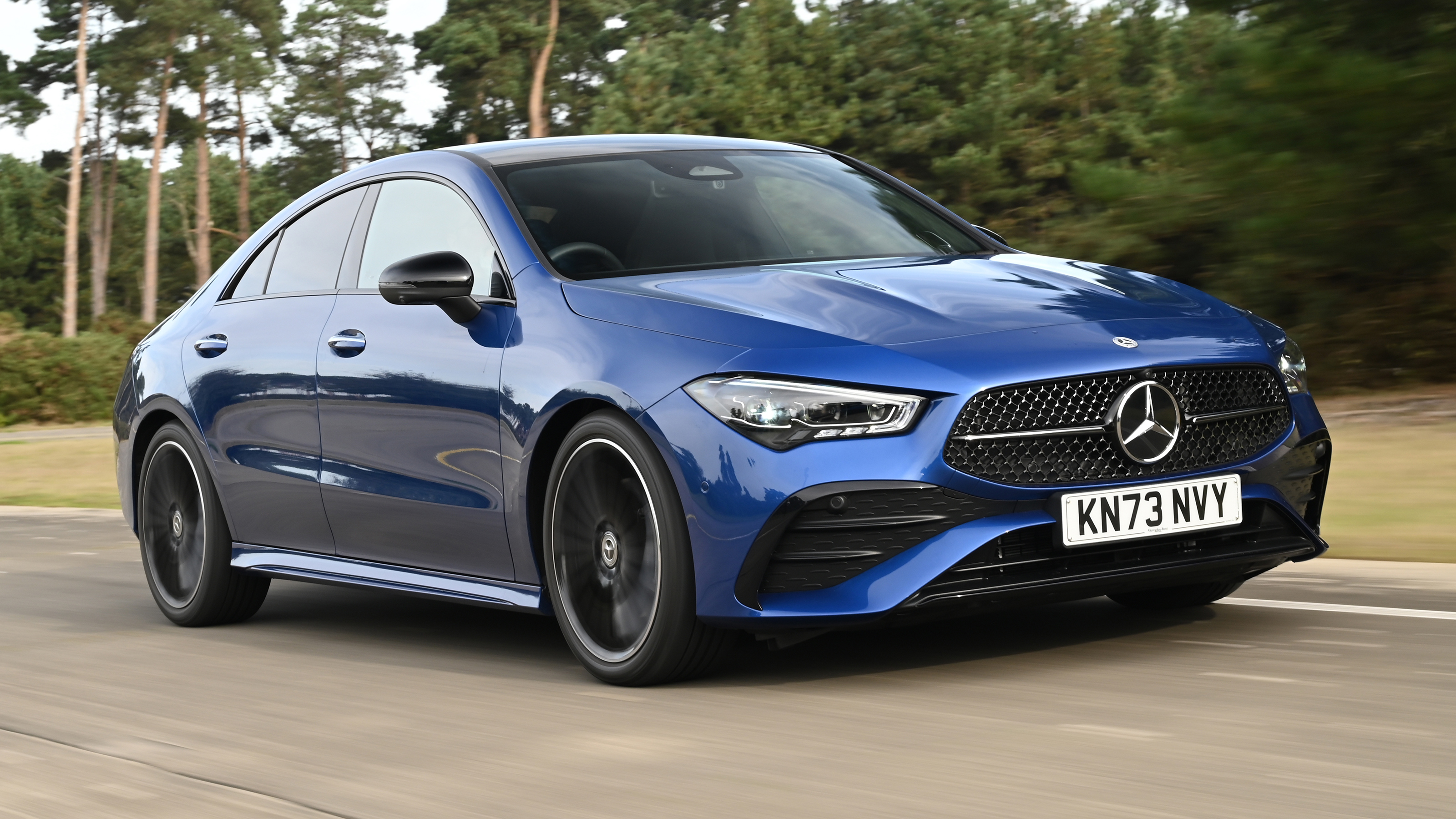 Mercedes CLA - front tracking