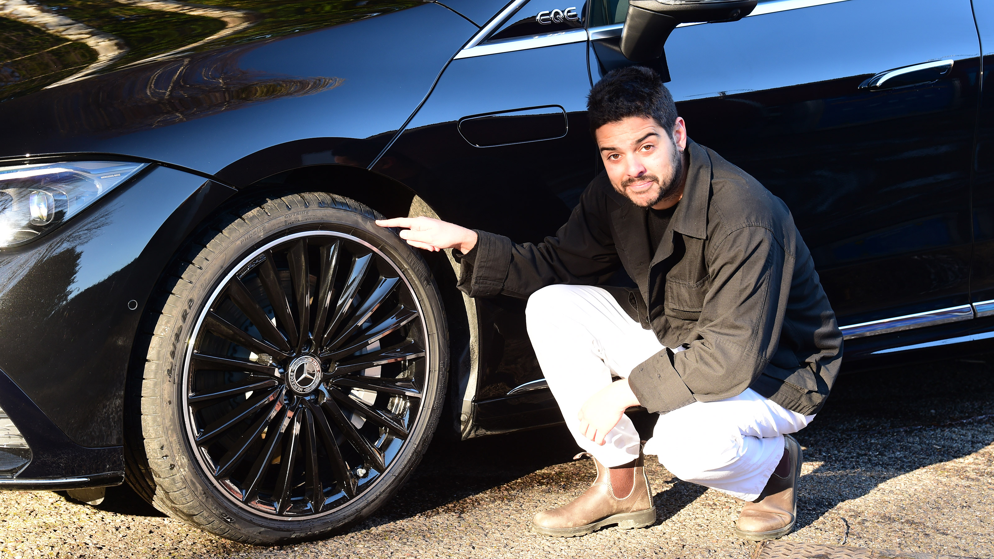 Mercedes EQE 300 AMG Line Premium Plus long termer - Jordan Katsianis