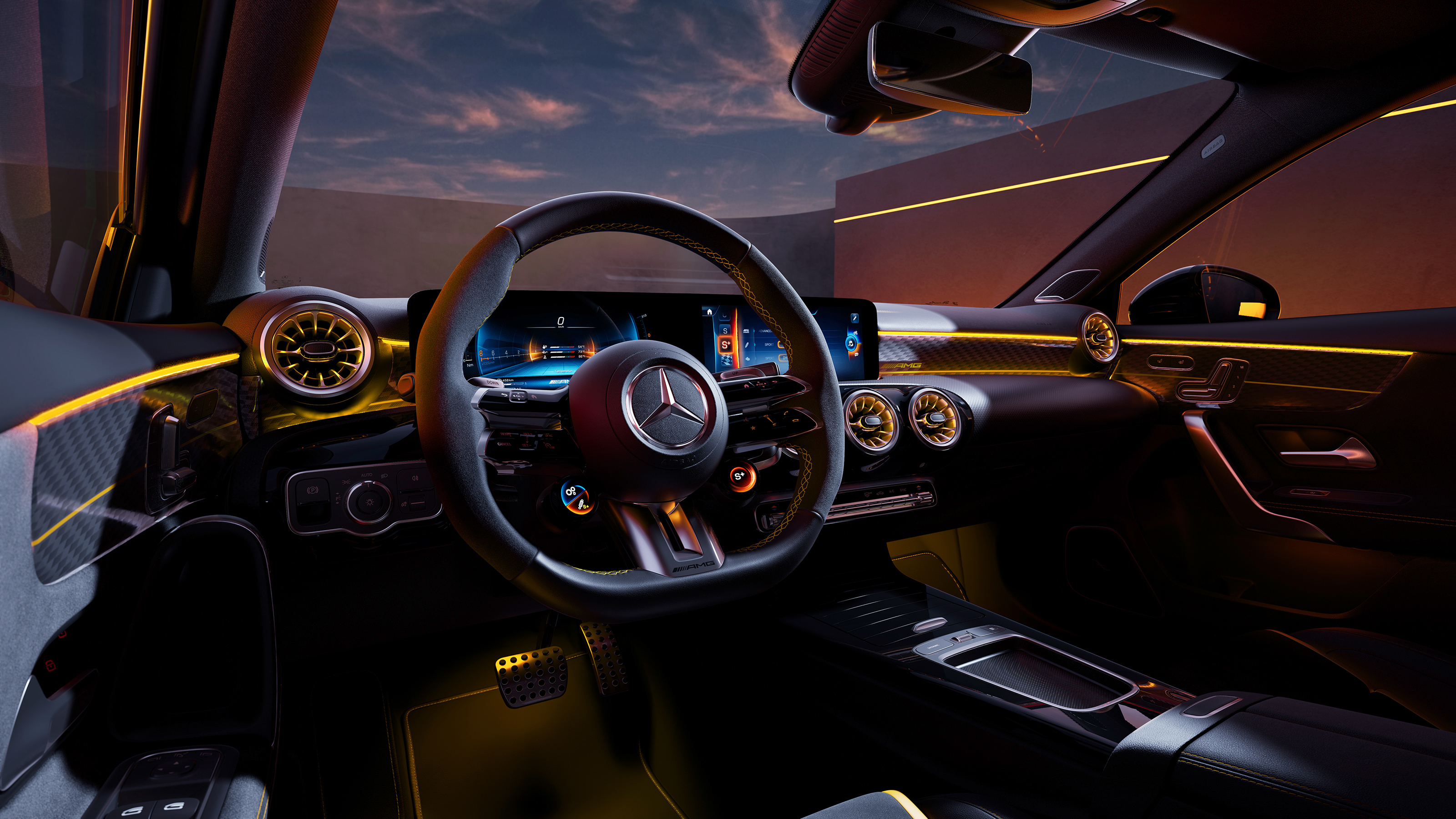 Mercedes-AMG A45 S Limited Edition - interior 