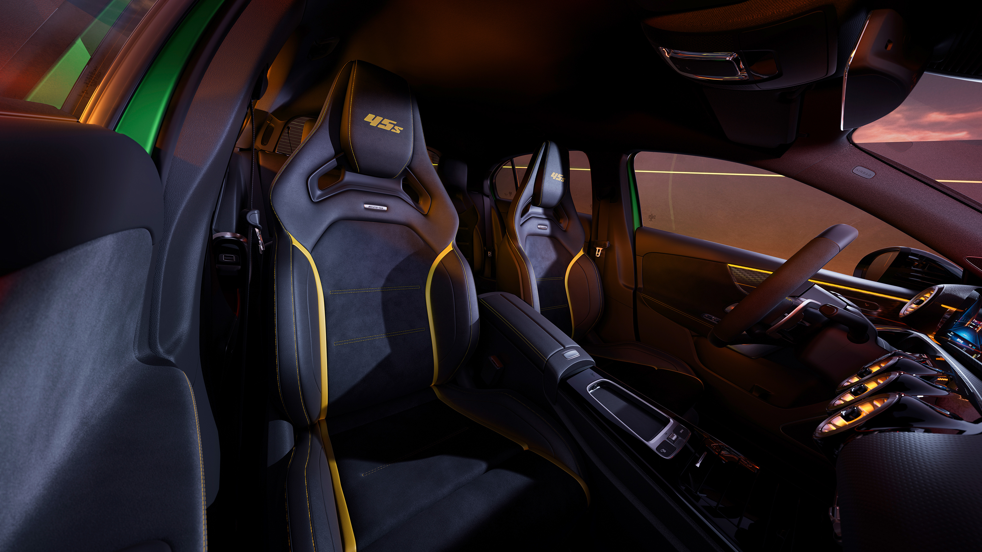Mercedes-AMG A45 S Limited Edition - interior seats 