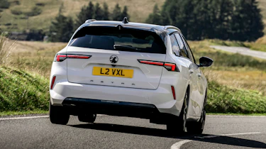New Vauxhall Astra Sports Tourer Hybrid - rear