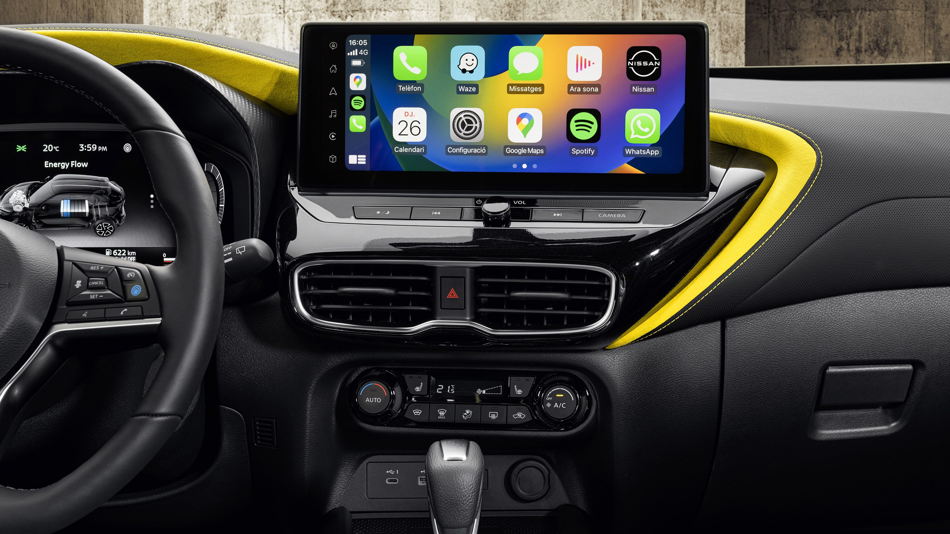 Nissan Juke facelift - screen