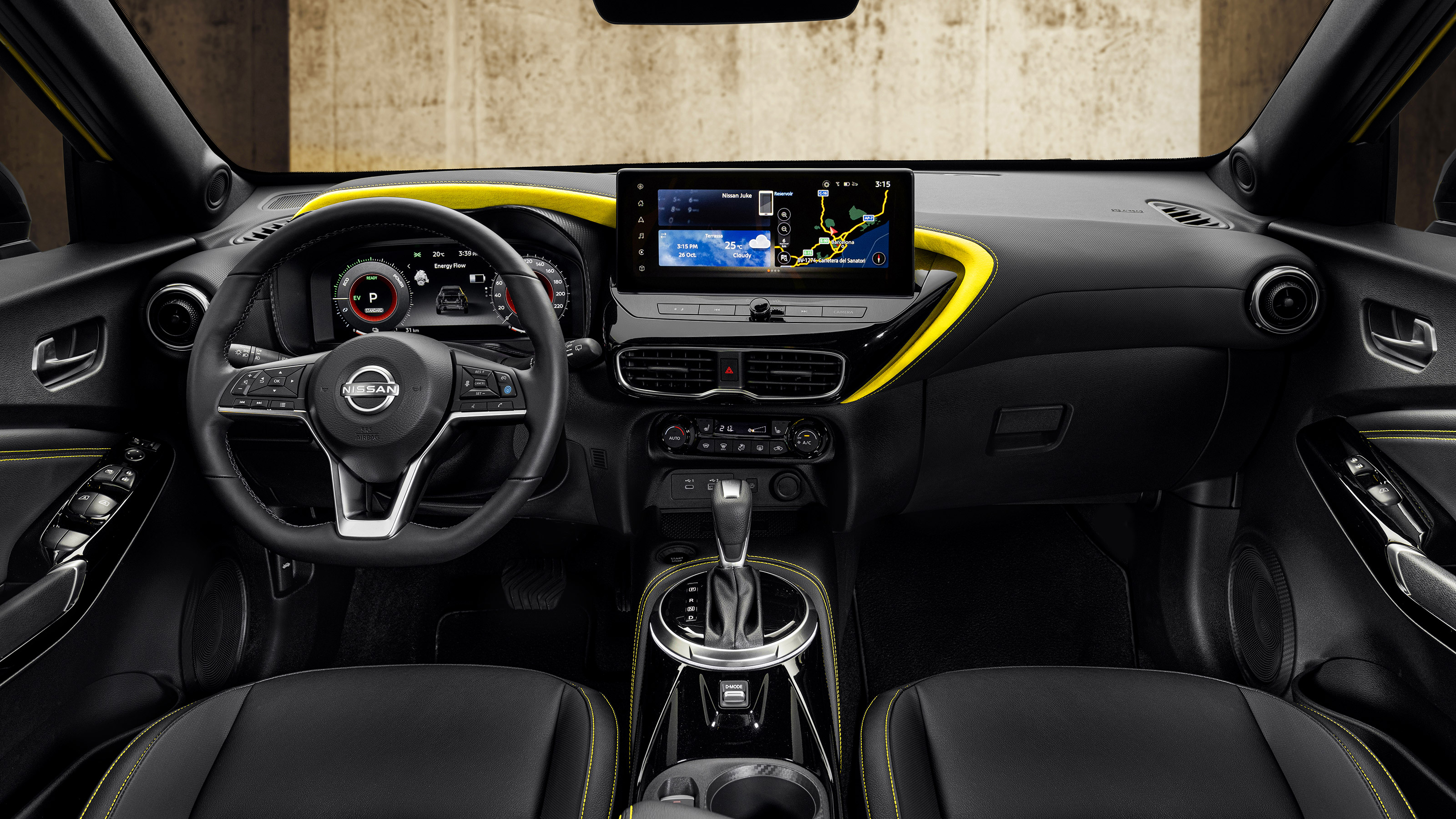 Nissan Juke facelift - dash