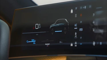 Peugeot E-5008 - dashboard screen