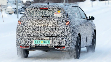 Peugeot E-5008 (camouflaged) - rear