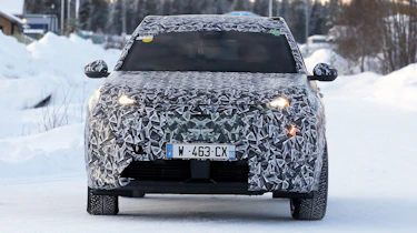 Peugeot E-5008 (camouflaged) - front