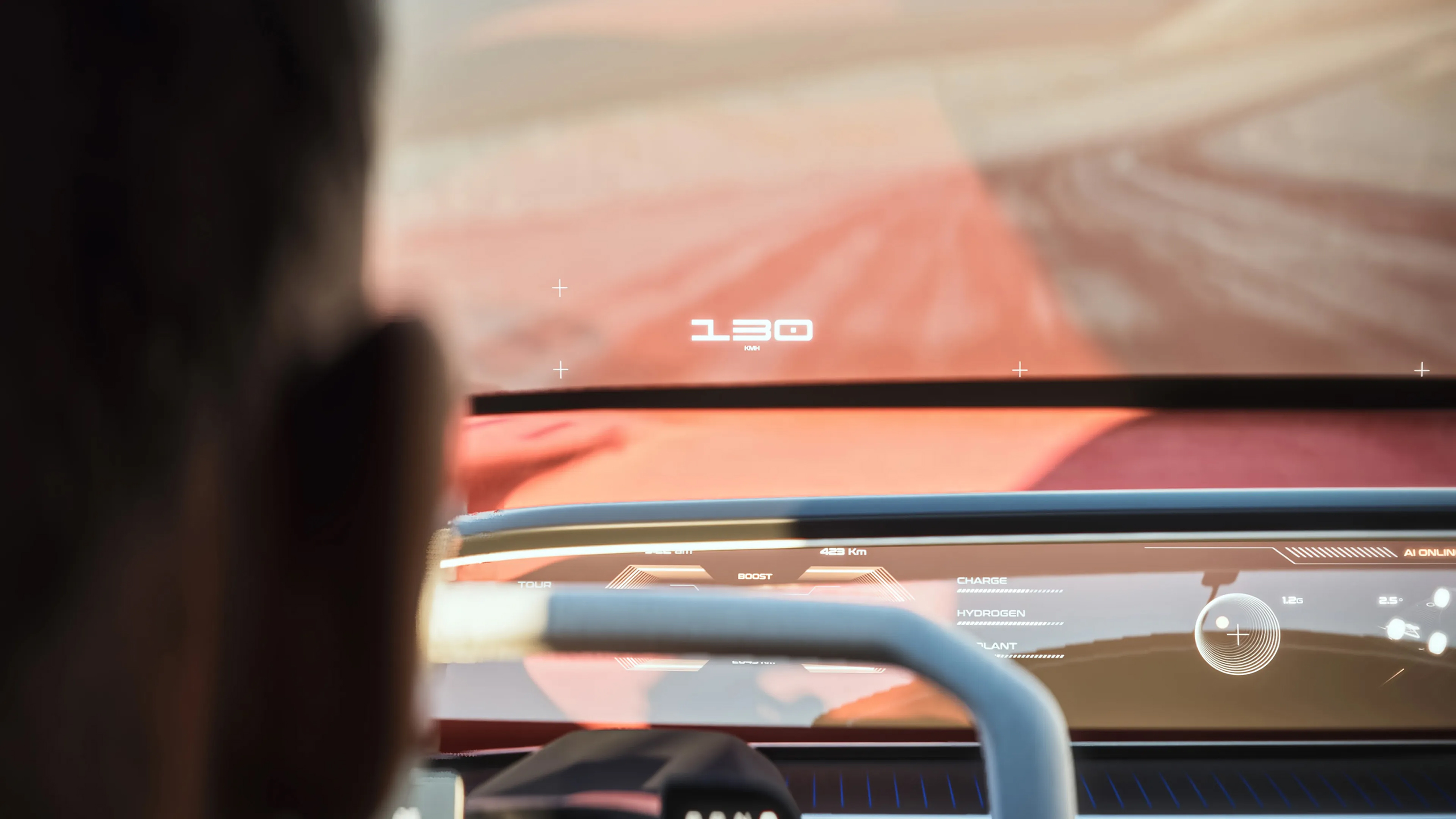 Pininfarina Enigma GT head-up