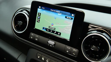 Mercedes E-Citan - infotainment screen