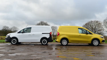 Renault Kangoo E-Tech and Mercedes E-Citan
