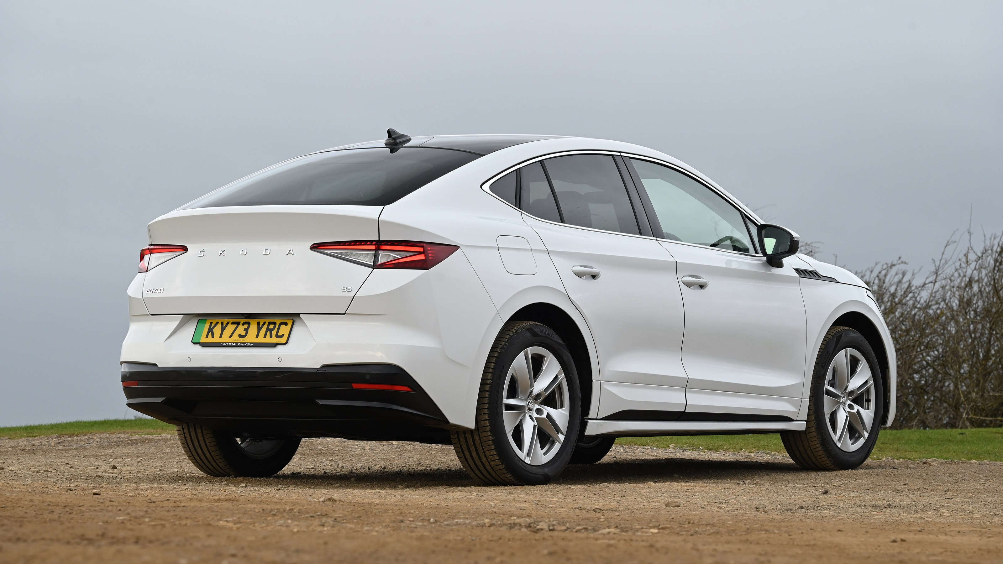 Skoda Enyaq Coupe 85 Edition Suite - rear static