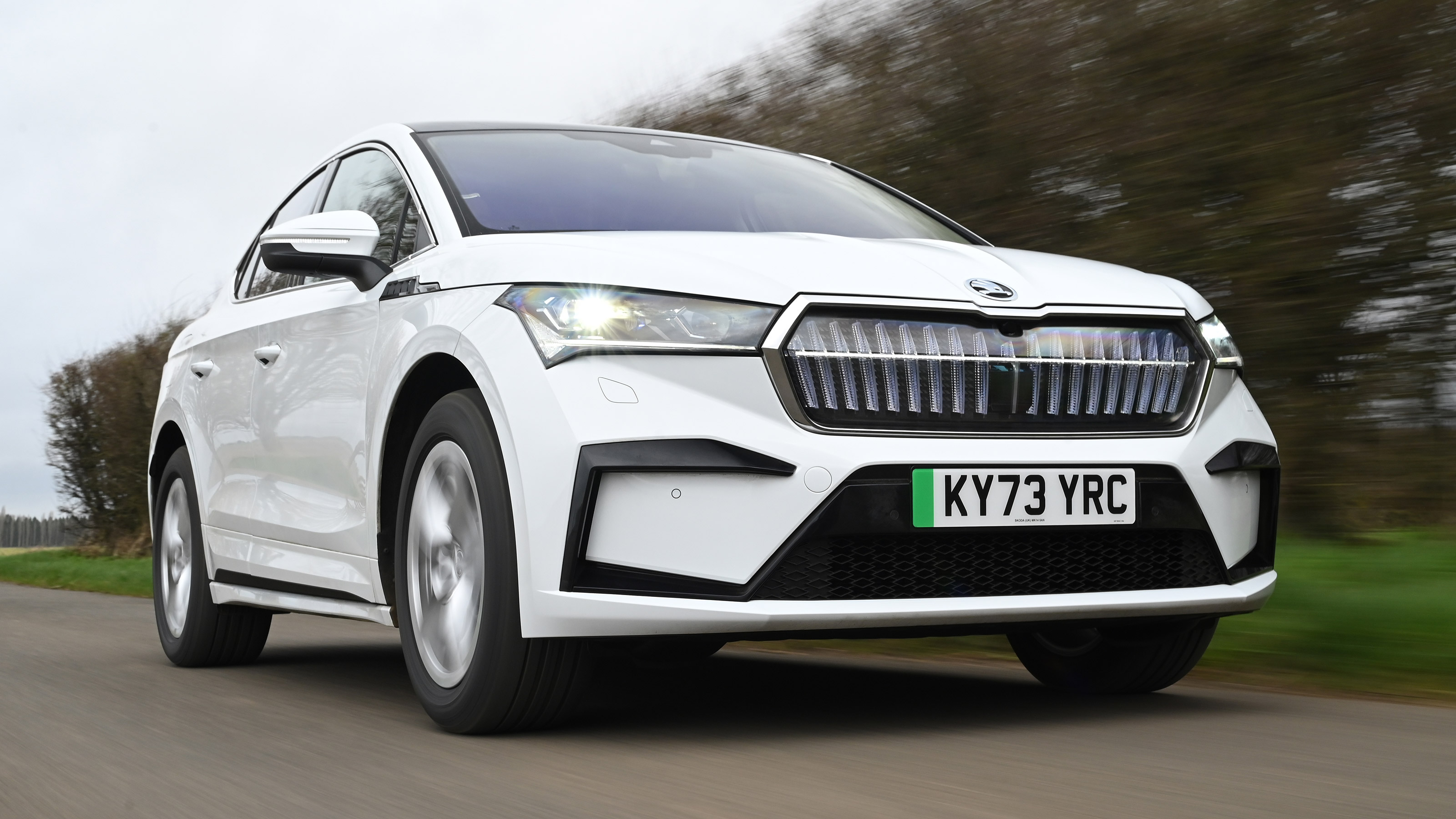 Skoda Enyaq Coupe 85 Edition Suite - front