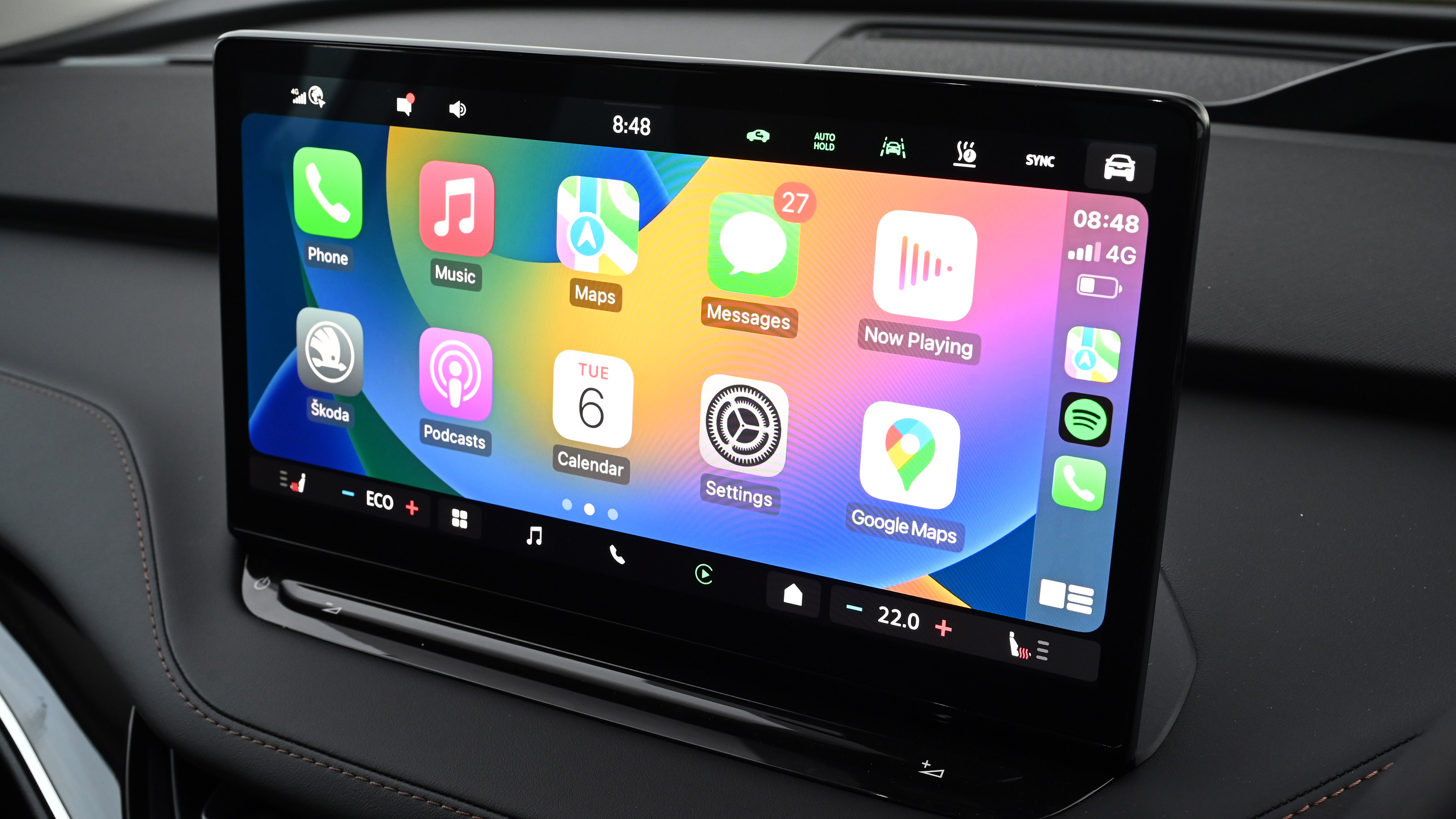 Skoda Enyaq Coupe 85 Edition Suite - infotainment