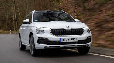 Skoda Kamiq facelift - front action
