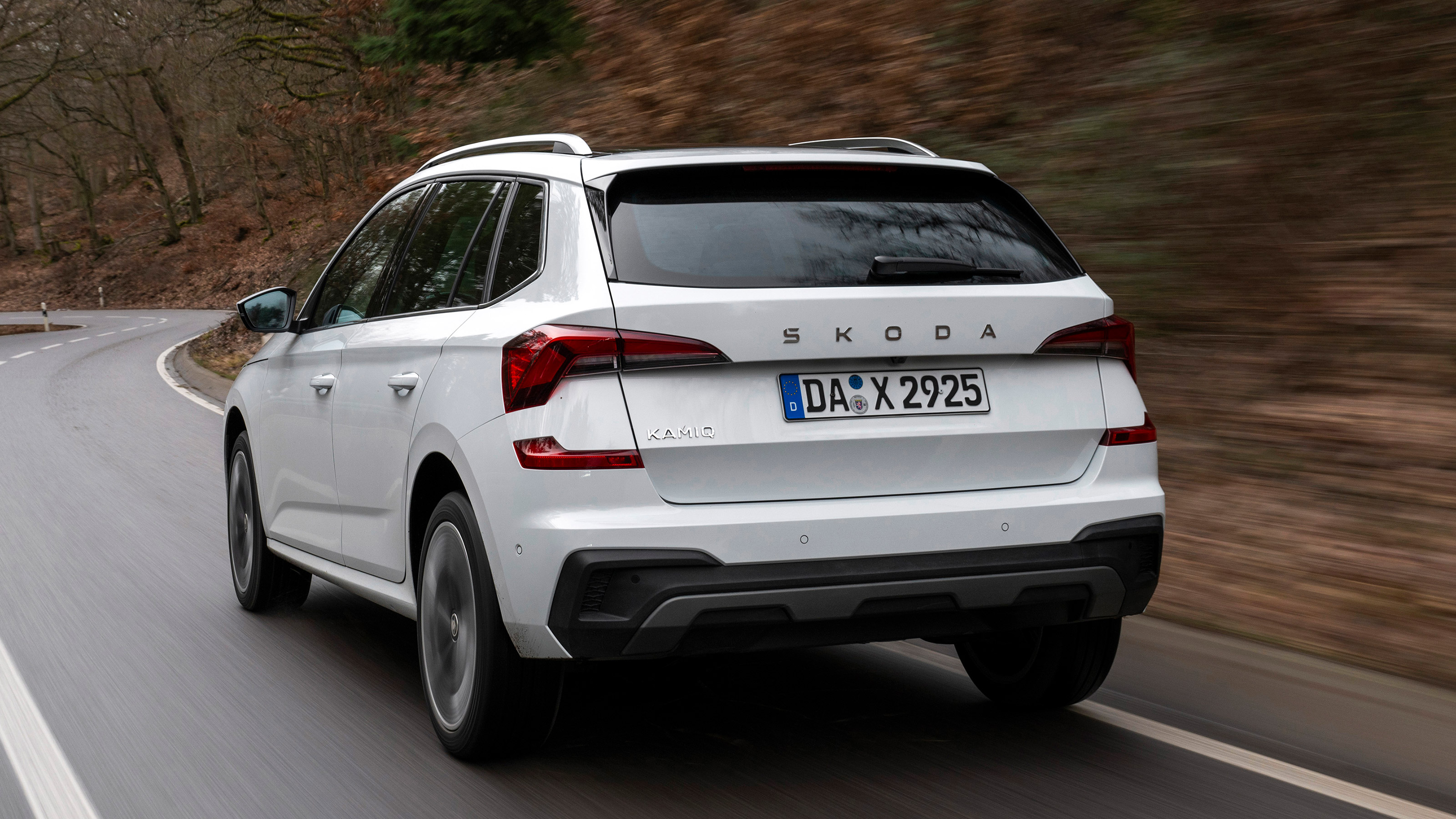 Skoda Kamiq facelift - rear action