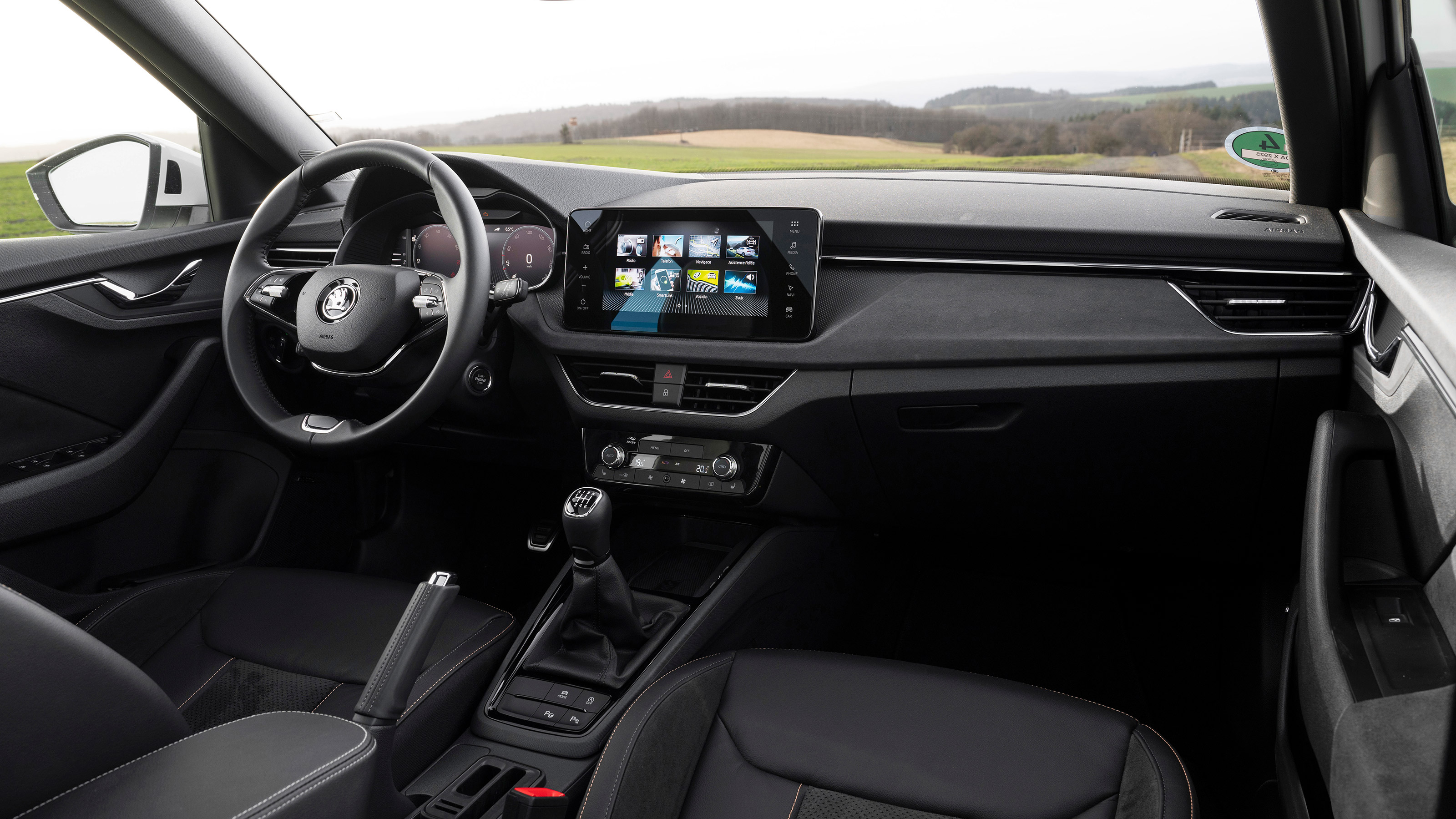 Skoda Kamiq facelift - dash