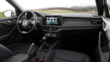 Skoda Kamiq facelift - dash