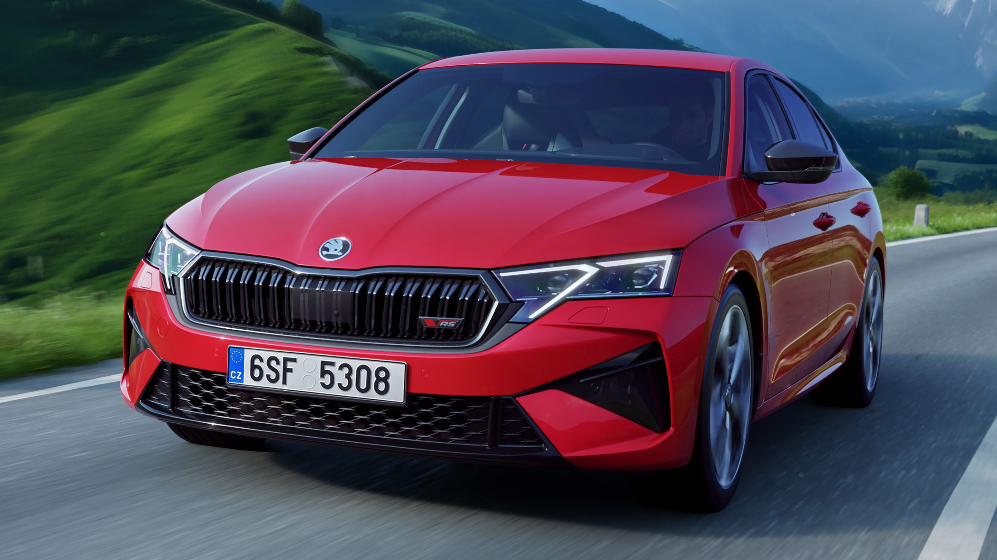 Skoda Octavia vRS facelift - front