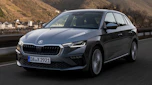 Skoda Scala facelift - front action