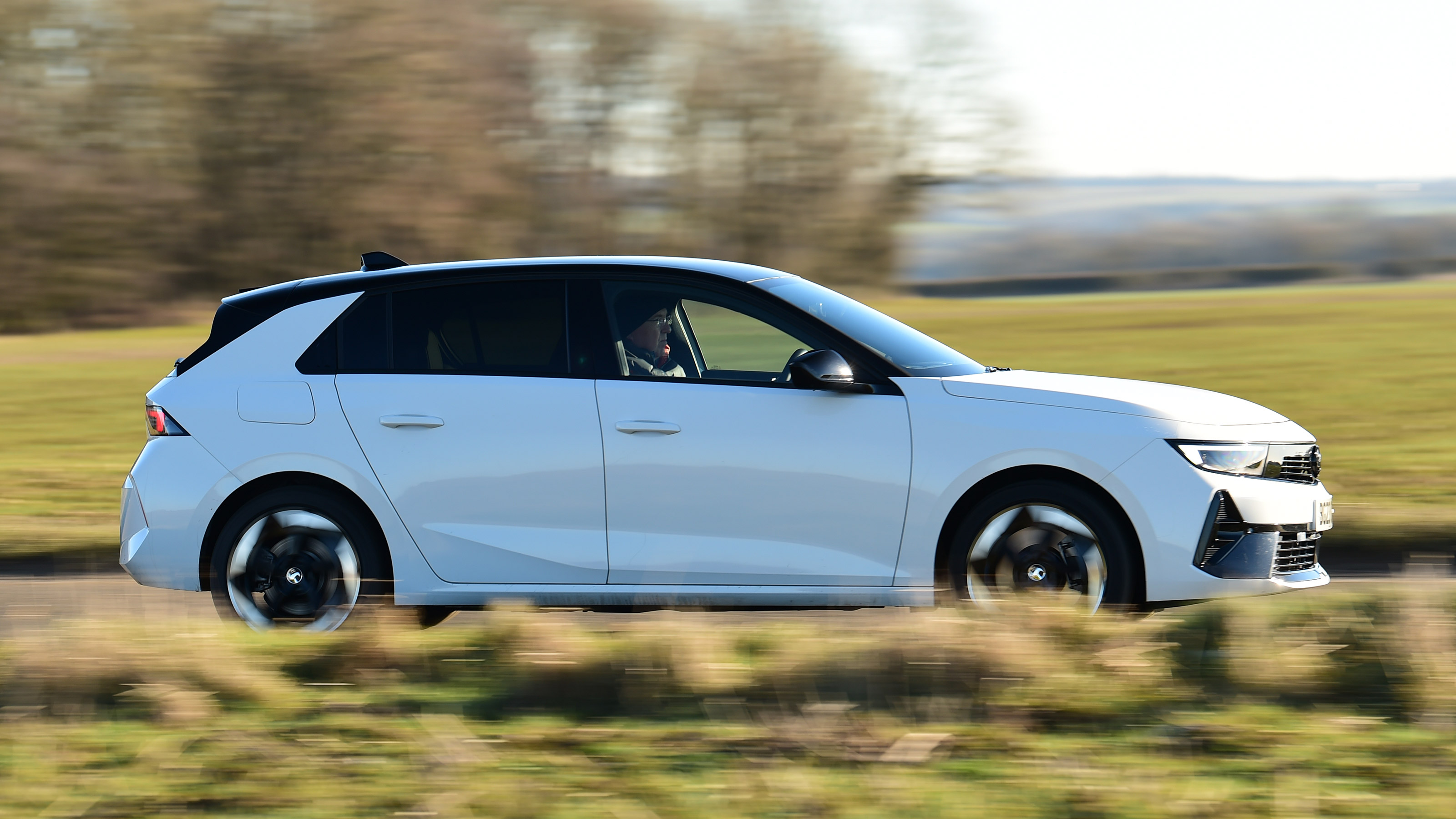 Vauxhall Astra GSE PHEV long termer - side