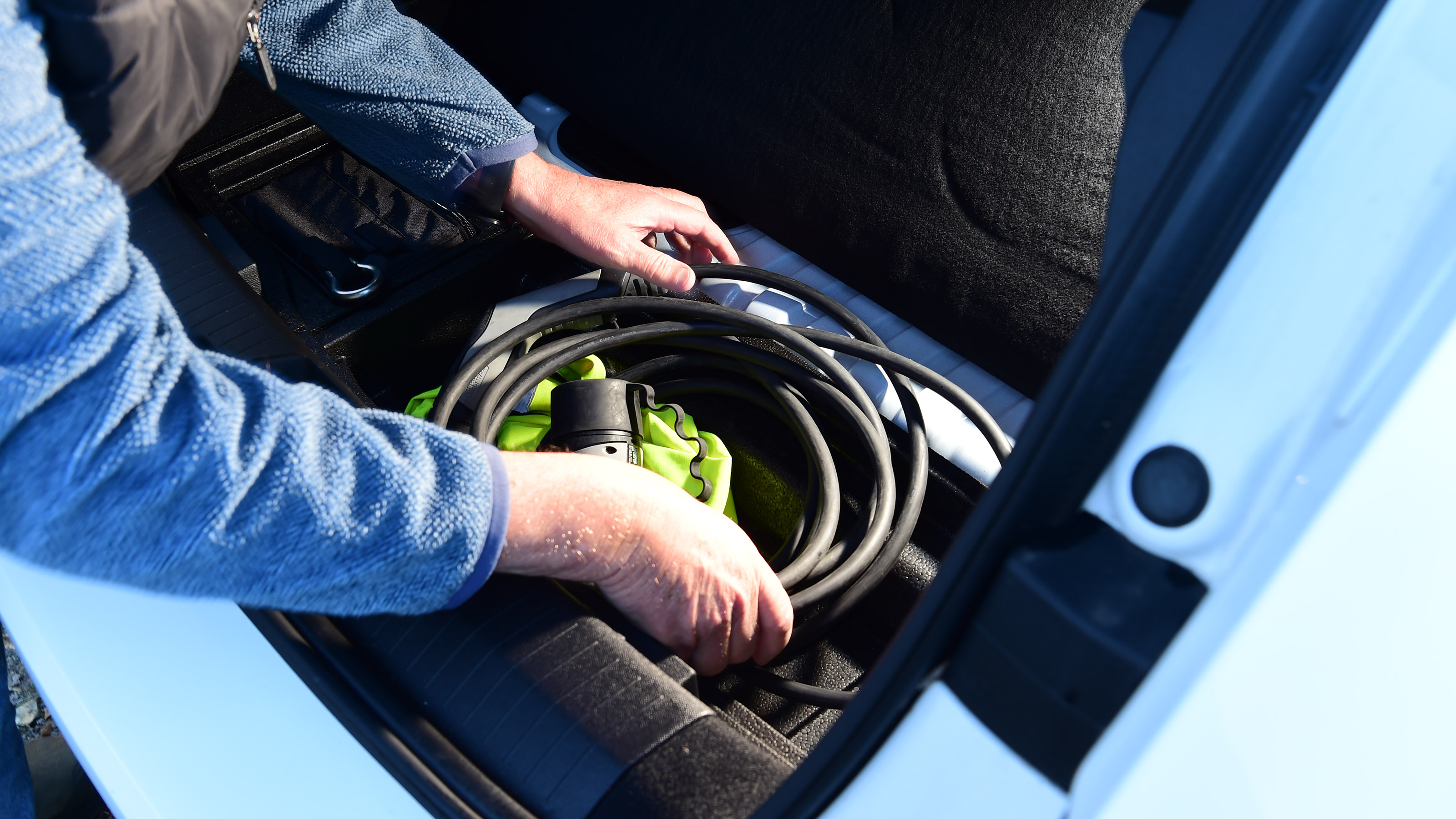 Vauxhall Astra GSE PHEV long termer - charging cable