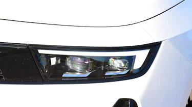 Vauxhall Astra GSE PHEV long termer - front light