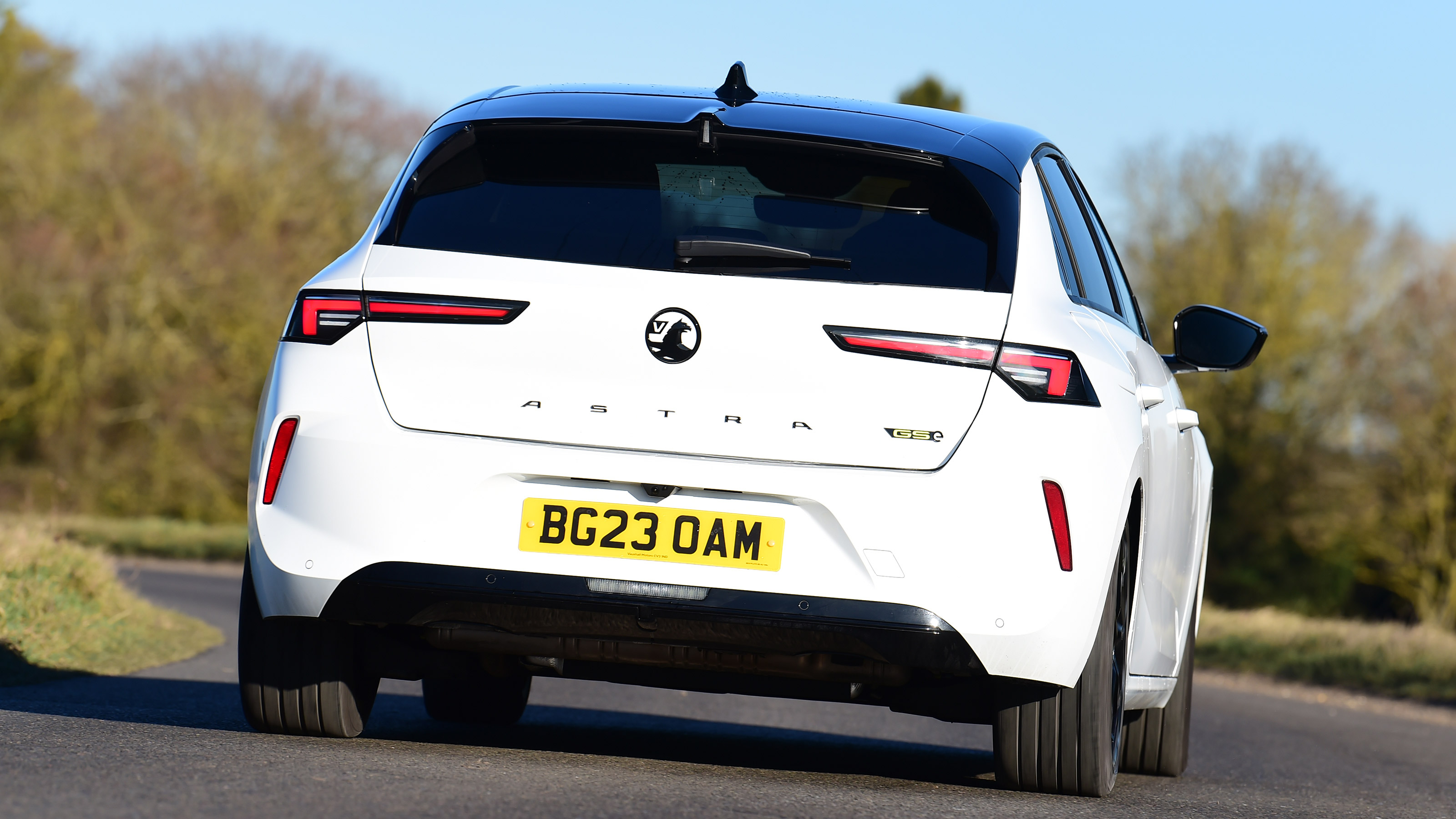 Vauxhall Astra GSE PHEV long termer - rear
