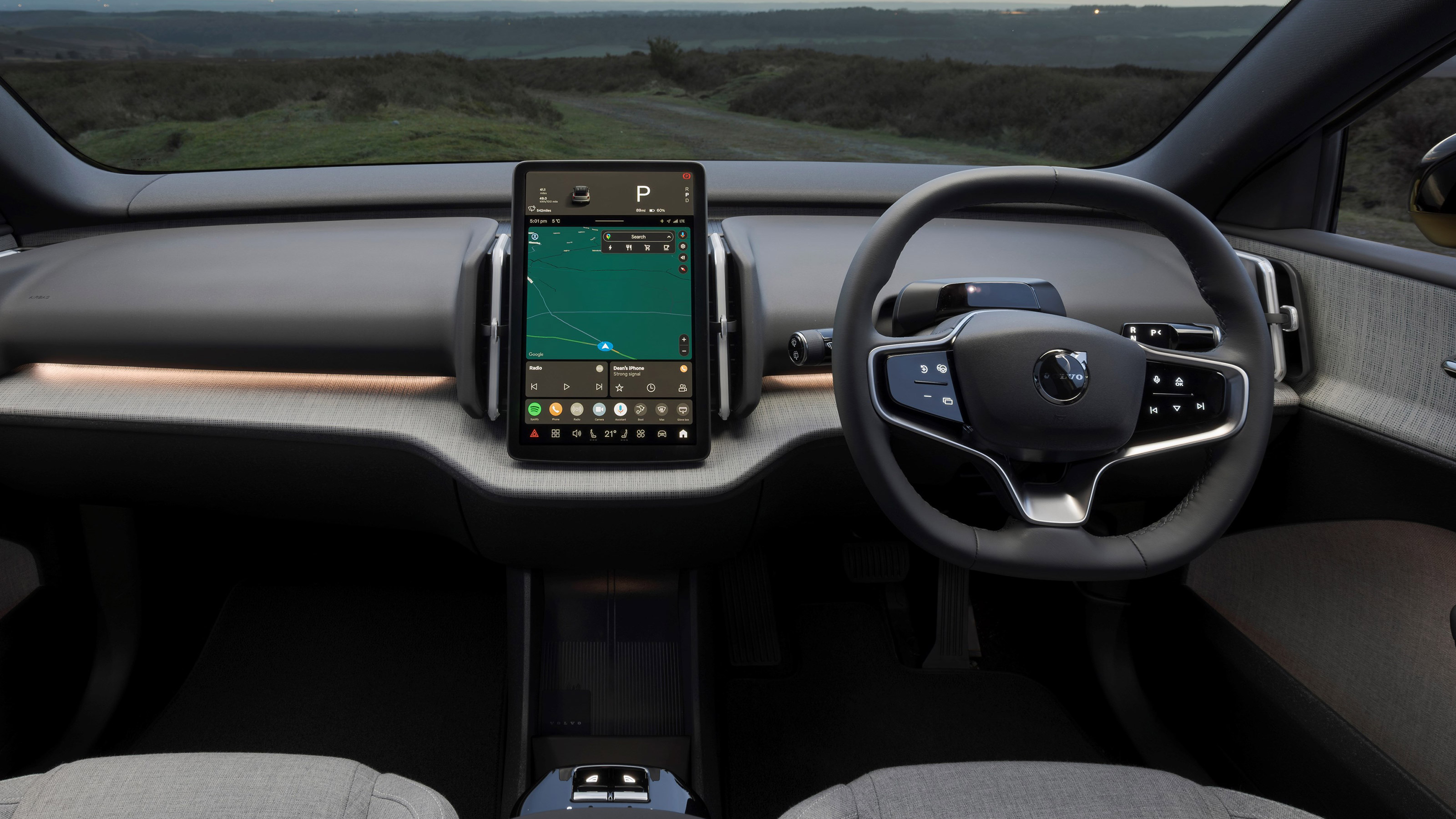 Volvo EX30 - dash