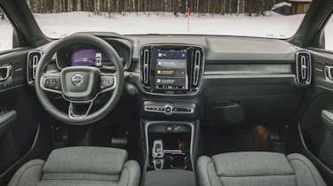 Volvo EX40 prototype - dashboard