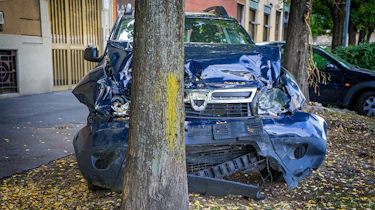 Written-off Dacia Duster