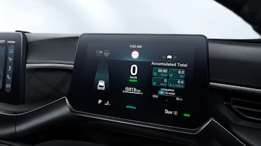 MG3 Hybrid+ - dashboard screen