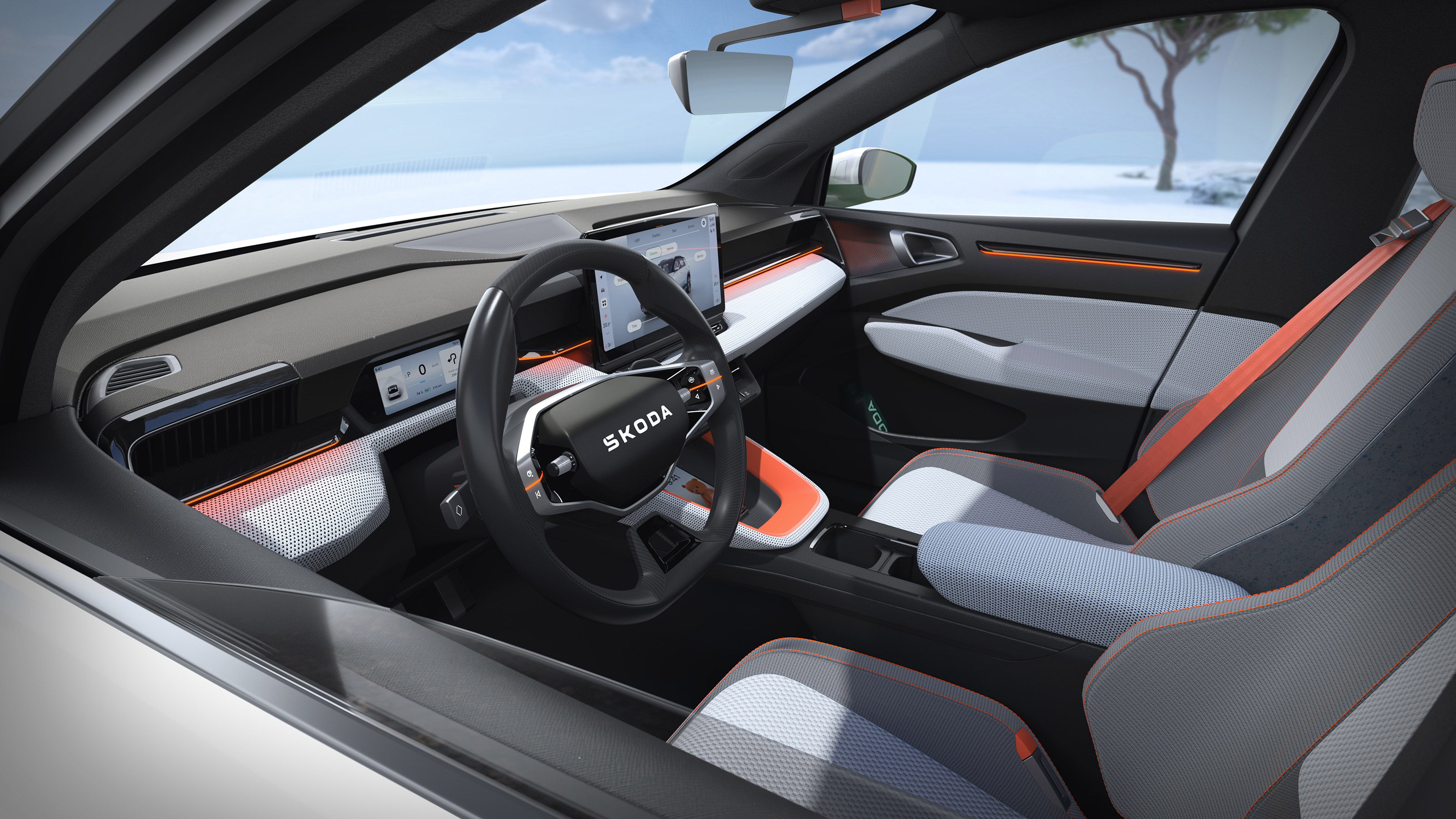 Skoda Epiq - cabin