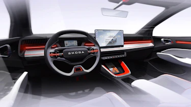 Skoda Epiq - interior sketch