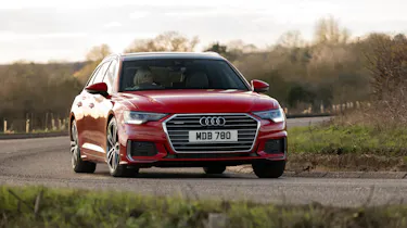 Audi A6 Avant - front cornering