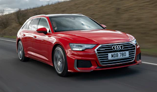 Audi A6 Avant - front tracking