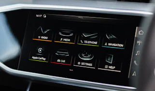 Audi A7 Sportback - infotainment screen
