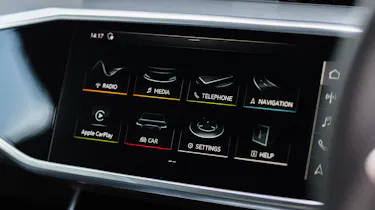 Audi A7 Sportback - infotainment screen