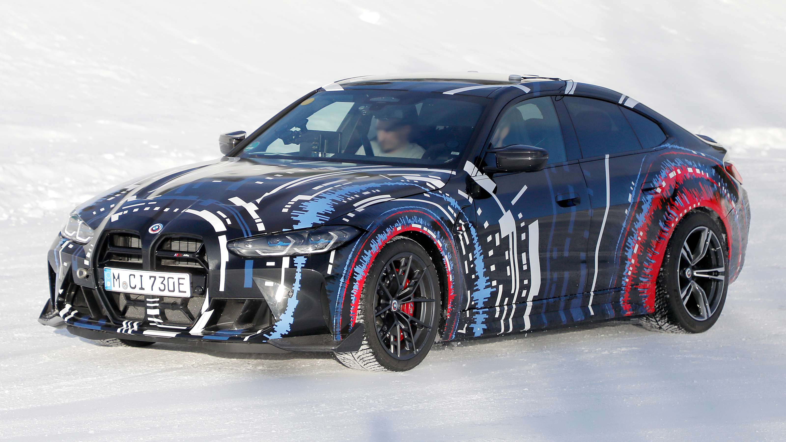 New BMW i4 M Quad motor - front quarter