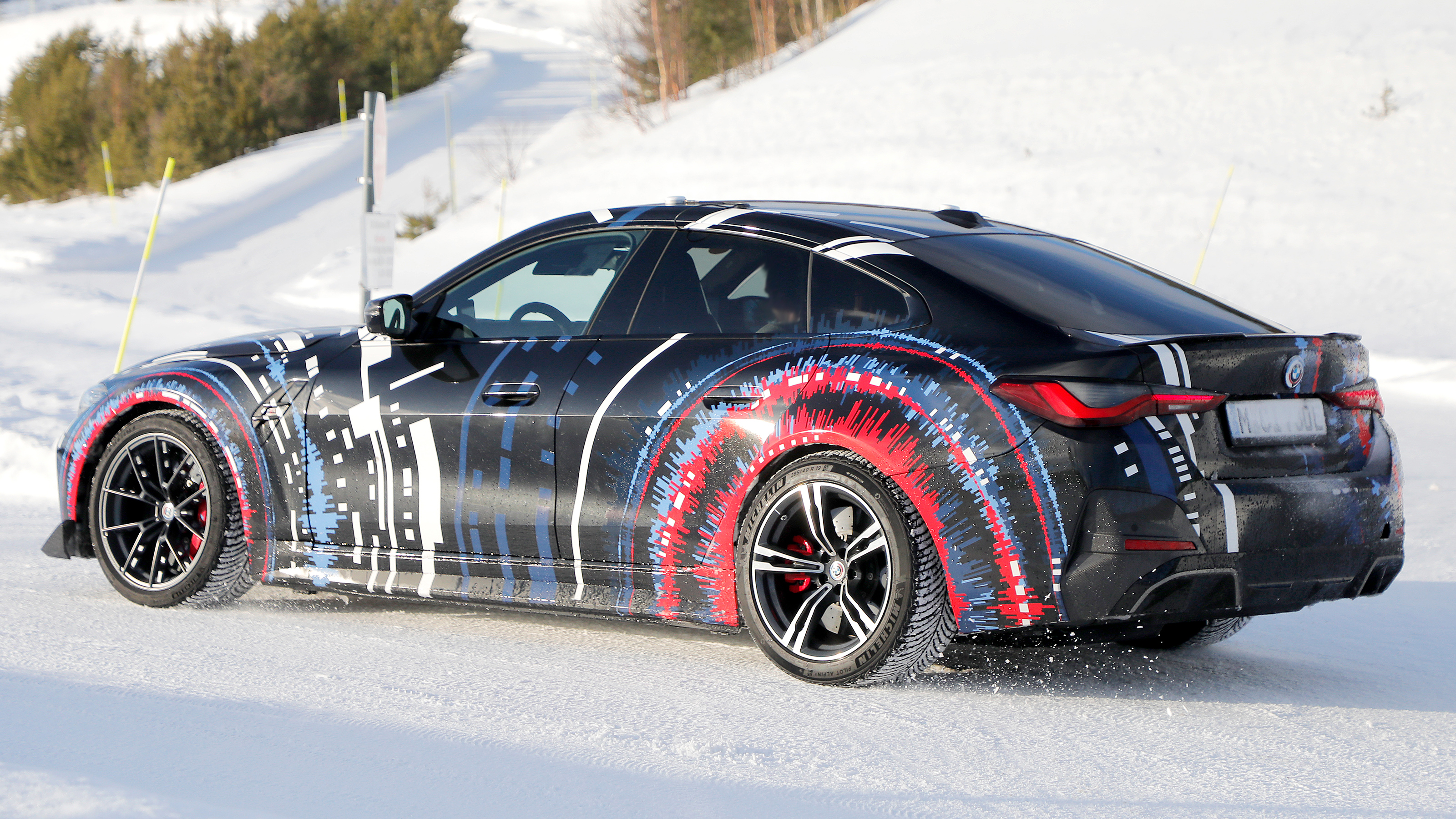 New BMW i4 M Quad motor - rear quarter