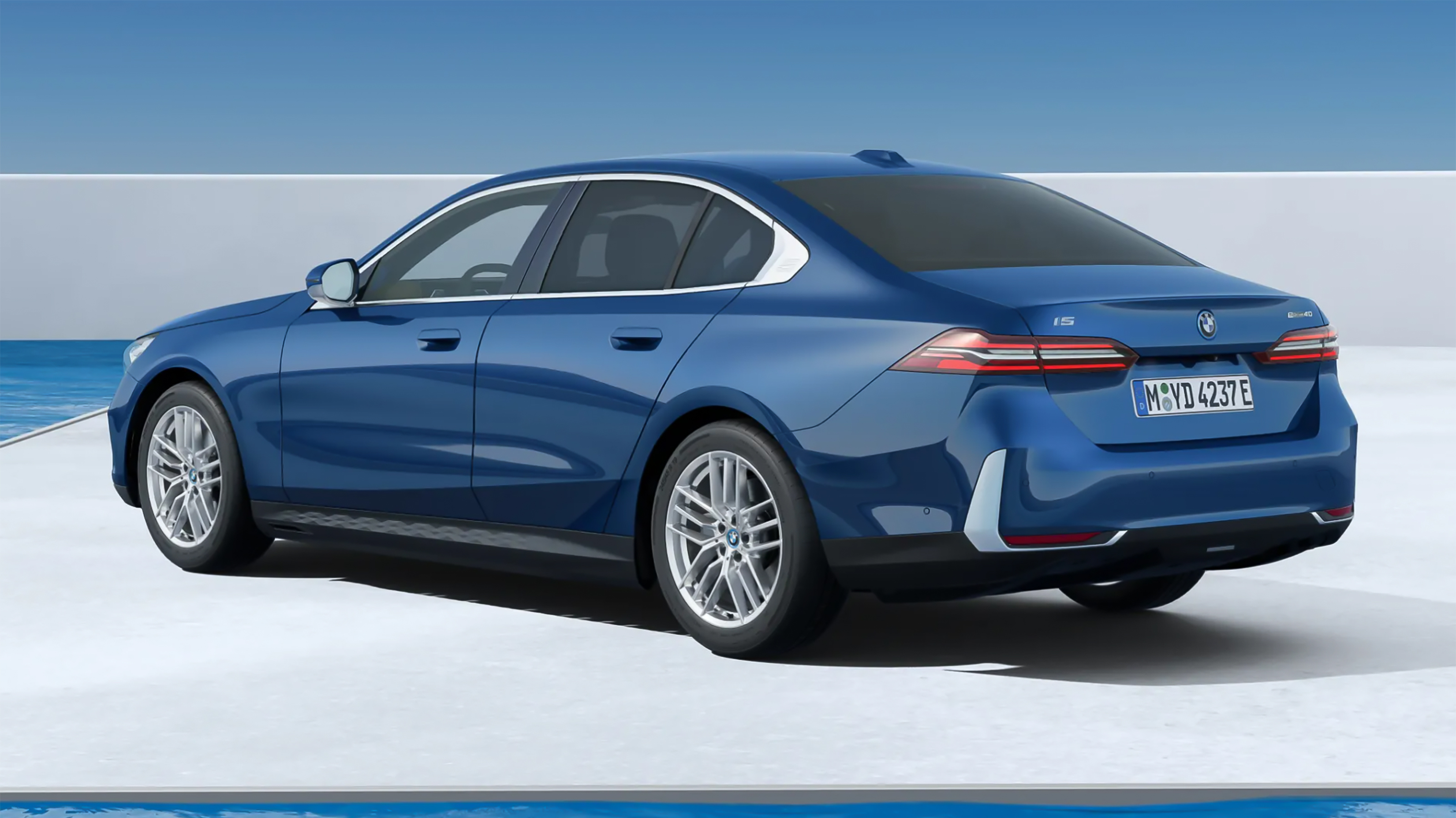 BMW i5 Sport Edition - rear static