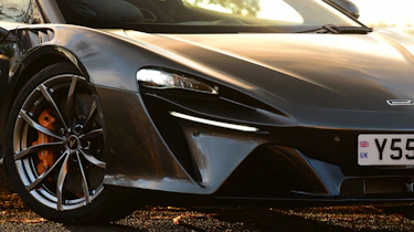 Best Easter Eggs in cars - McLaren Artura front light