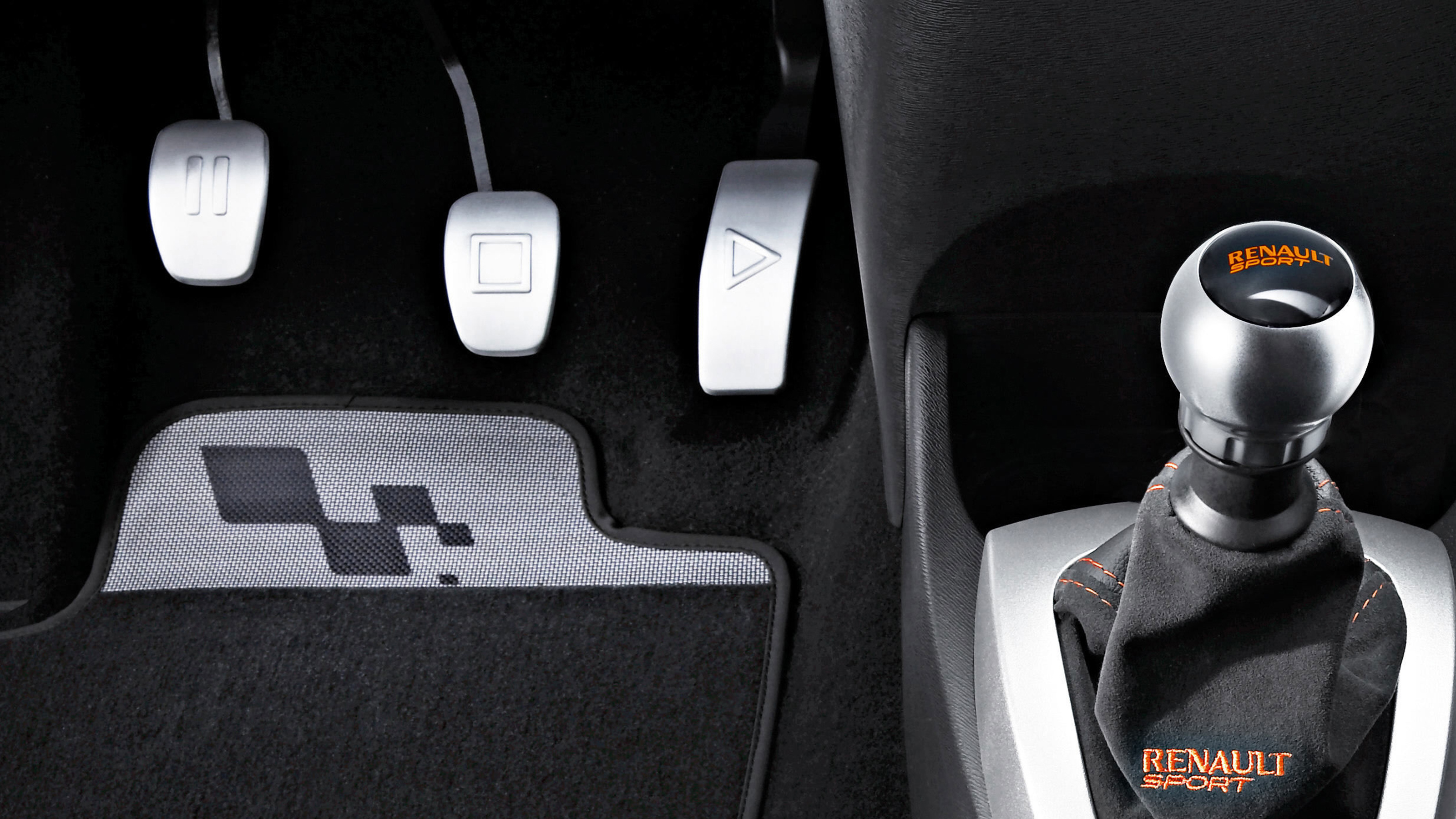 Best Easter Eggs in cars - Renault Twingo RS pedals 