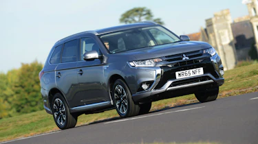 Mitsubishi Outlander PHEV - front cornering