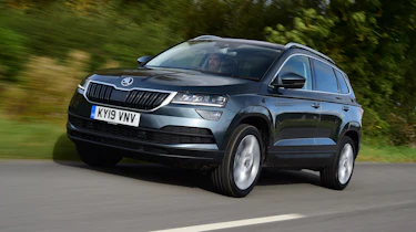 Skoda Karoq - front tracking