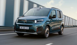 Citroen e-Berlingo facelift - front tracking