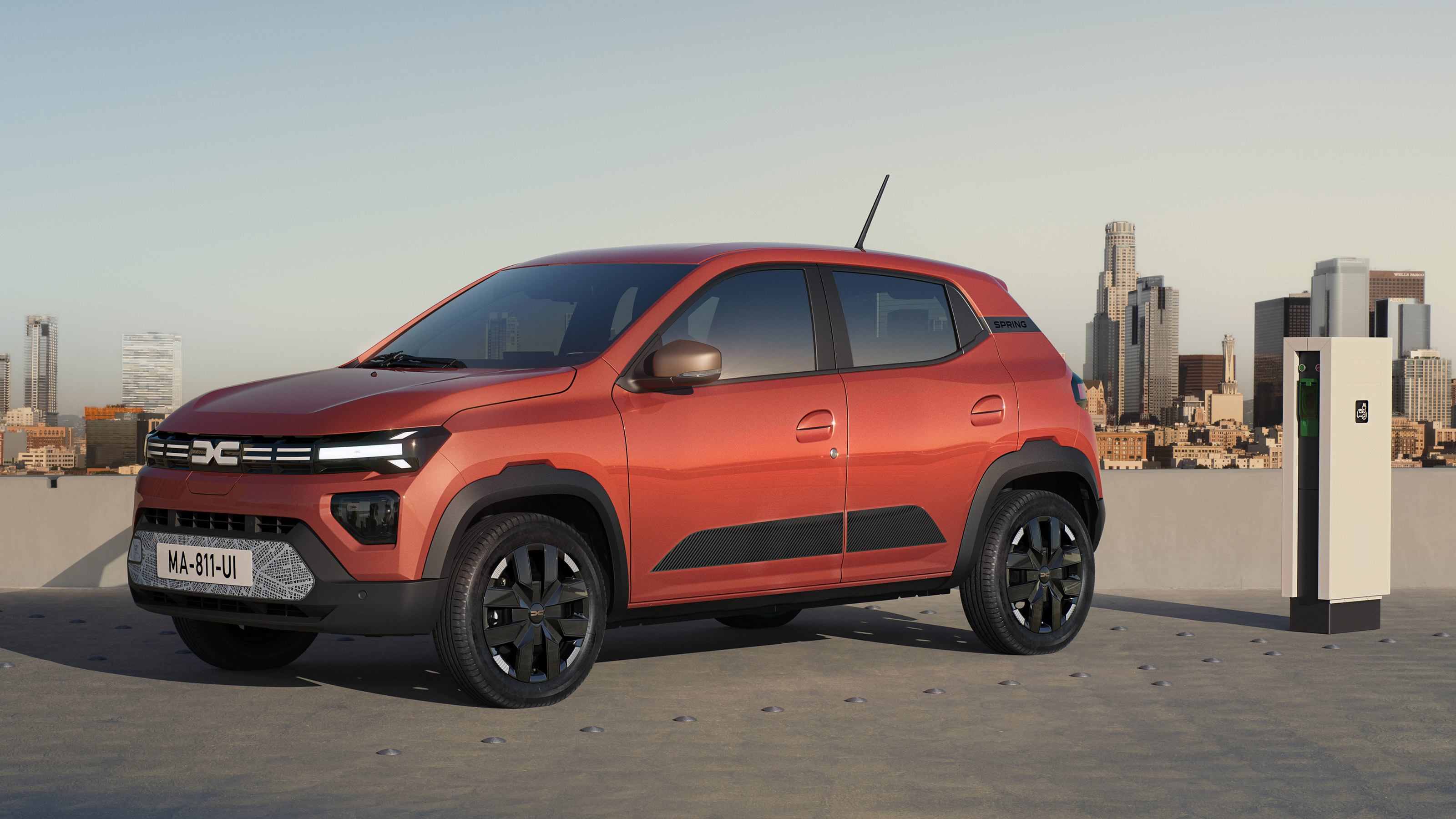 Dacia Spring - charging